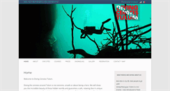 Desktop Screenshot of divingcenotestulum.com