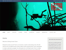 Tablet Screenshot of divingcenotestulum.com